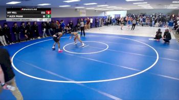 126 lbs Champ. Round 1 - Alex Pham, Notre Dame vs Jay Hill, Station Camp