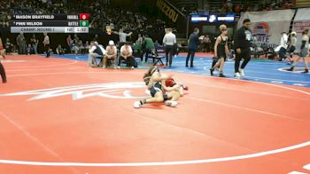 120 Class 4 lbs Champ. Round 1 - Mason Brayfield, Park Hill vs Finn Wilson, Battle