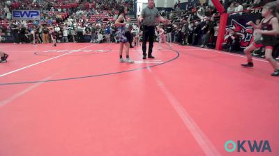 67 lbs Rr Rnd 2 - Kloe Routledge, Husky WC vs Jocelynn Lozano, Sisters On The Mat