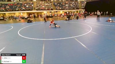 Boys 3rd-4th Grade - 59 Cons. Round 3 - Knox Utley, Iowa vs Preston Michael, Immortal Athletics WC