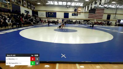 149 lbs Round Of 16 - Joey Baisley, Worcester Polytechnic vs Adam Schaeublin, Trinity