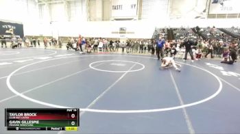 128 lbs Quarterfinal - Taylor Brock, Club Not Listed vs Gavin Gillespie, Minisink Wrestling