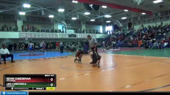 152 lbs Cons. Round 4 - Kevin Cheeseman, Mt.Carmel vs Leo Canchola, Calexico