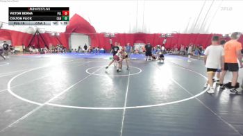 138 lbs Champ Round 1 (16 Team) - Victor Berna, Pulaski vs Colton Flick, Cameron