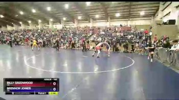 145 lbs Cons. Round 5 - Billy Greenwood, CO vs Brennon Joiner, CO