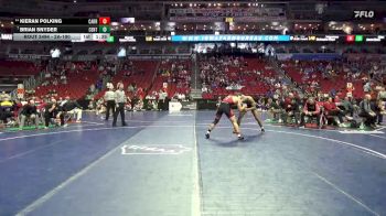2A-190 lbs Cons. Round 4 - Brian Snyder, Centerville vs Kieran Polking, Carroll