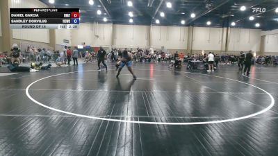 215 lbs Round Of 16 - Daniel Garcia, Unattached vs Sandley Dorvilus, Youth Impact Center Wrestling Club