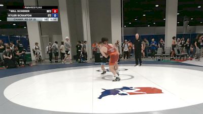 77 kg Champ. Rd Of 32 - Will Scherer, NMU-National Training Center vs Kyler Scranton, Burg Training Center