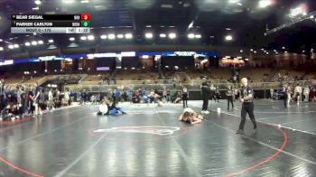 175 lbs Champ. Round 3 - Parker Carlton, North Hall vs Bear Siegal, North Bay Haven