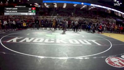 165 3A Quarterfinal - Wyatt LaDue, Land O`Lakes vs Willie White, South Dade