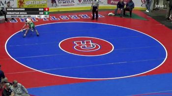82 lbs Consi Of 32 #1 - Adam Hawkins, Mountain View vs Sebastian Moua, Conestoga Valley