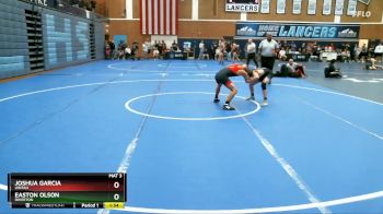 113 lbs Quarterfinal - Easton Olson, Riverton vs Joshua Garcia, Uintah