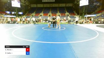 182 lbs Cons 16 #2 - Cooper Reves, Kansas vs Peyton Callis, Oklahoma