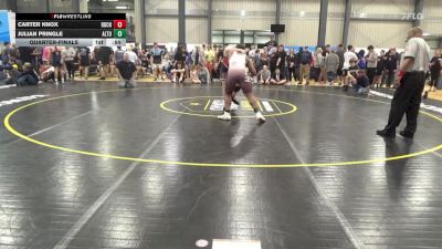 220 lbs Quarterfinal - Carter Knox, Rochester Mills vs Julian Pringle, Altoona