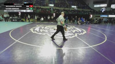 113 lbs Round Of 16 - McClendon Graves, Powdersville vs Jayden Serrano, Hanahan