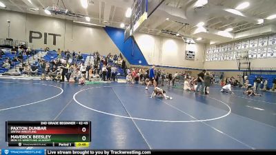 42-45 lbs Round 2 - Maverick Beesley, Iron Co Wrestling Academy vs Paxton Dunbar, Uintah Wrestling