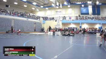 98 lbs Cons. Round 6 - Alex Vega, Minico vs Jace Matheson, Idaho Falls