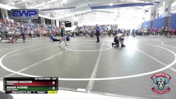 205 lbs Round 5 - Boden Hughes, Linn County vs Madden Wachter, Kansas