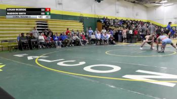 138 lbs Cons. Round 3 - Logan McBride, Eastwood I High School vs Madison Smith, Findlay
