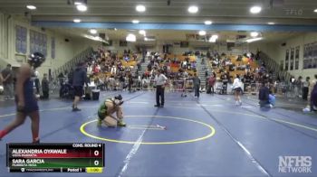 145 lbs Cons. Round 4 - Sara Garcia, Murrieta Mesa vs Alexandria Oyawale, Vista Murrieta