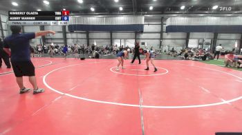 56 kg 3rd Place - Kimberly Olaeta, Team Worldwide - W vs Aubry Wanner, Cowtown - W