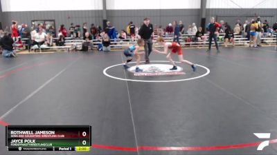 74 lbs Round 5 - Rothwell Jameson, Sons And Daughters Wrestling Club vs Jayce Polk, FordDynastyWrestlingClub