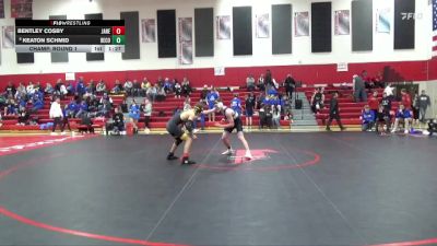 144 lbs Champ. Round 1 - Bentley Cosby, Janesville vs Keaton Schmid, Benton Community