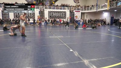 160 lbs R-16 - Karl Ludwig II, Frank Cox-VA vs Raymond Fitzgerald, Malvern Prep