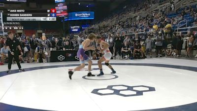 138 lbs Champ. Rd Of 64 - Jake Nieto, New York vs Kohen Sanders, Arizona