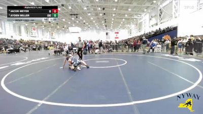 93 lbs Champ. Round 2 - Jacob Meyer, Brawler Elite vs Ayden Miller, Gouverneur Wrestling Club