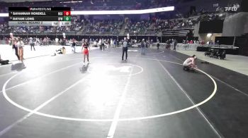 Cons. Round 2 - Dayani Long, Sioux Falls Washington vs Savannah Rondell, Rapid City Central