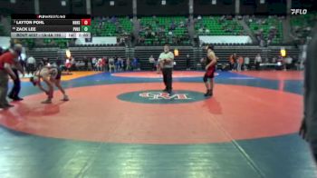 1A-4A 190 Champ. Round 1 - Layton Pohl, New Hope HS vs Zack Lee, Pleasant Valley