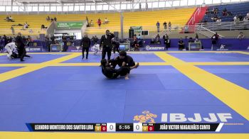 João Victor Magalhães Cunto vs Leandro Monteiro Dos Santos Lira 2025 Brasileiro Jiu-Jitsu IBJJF