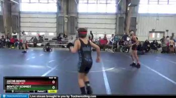 84 lbs Round 5 (8 Team) - Jacob Benyo, Mat Assassins vs Bentley Schmidt, 84 Athletes