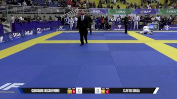 Clay De Souza vs Cleojanio Falcao Freire 2025 Brasileiro Jiu-Jitsu IBJJF