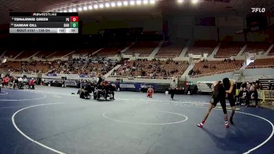 138-D4 Cons. Round 1 - Damian Gill, Santa Rita vs Tsinajinnie Green, Page High School