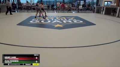 JV-10 lbs Round 1 - Henry Sark, Cedar Rapids Kennedy vs Evan Rogness, Urbandale