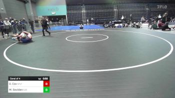 190 lbs Consi Of 4 - Gabe Cox, New Plymouth vs Mason Savidan, St John Bosco