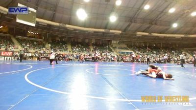 84 lbs Round Of 32 - Gunner Thompson, Nebraska Elite vs Dane Malone, X-Calibur