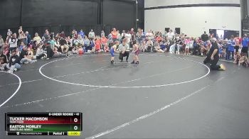41 lbs Cons. Round 1 - Easton Morley, Wrestling Rebels vs Tucker Macomson, Team Tiger