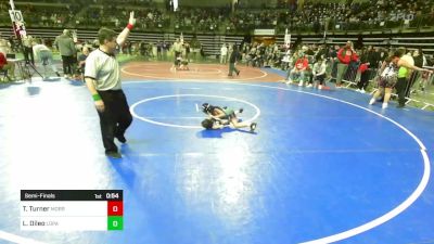 60 lbs Semifinal - Tia Turner, Morris Hills Jr Knights vs Lillianna Dileo, Lopatcong Panthers