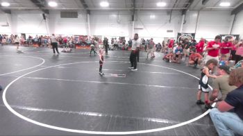 37 lbs Round 1 - Chaos Vasquez, Fort Stewart Wrestling Club vs Adam Wall, Unaffiliated