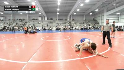 120 lbs Rr Rnd 1 - Jacob McClure, Division-1 Training Center - HSB vs Joseph Sarafin, BlueWave Beast - HSB