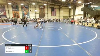 113 lbs Rr Rnd 1 - Korry Walls, Central PA Scrappers vs Justin Adams, Steller Trained Bane