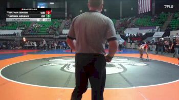 7A 138 lbs Champ. Round 1 - Nathan Jensen, Oak Mountain vs Joshua Abrams, Huntsville