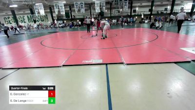 197 lbs Quarterfinal - Glean Gonzalez, Virginia Tech vs Steyn De Lange, Rider