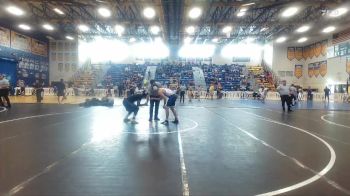 157 Blue Round 1 - DANTRELLE WOMACK, Cypress Creek H S vs Cameron Haines, South Dade