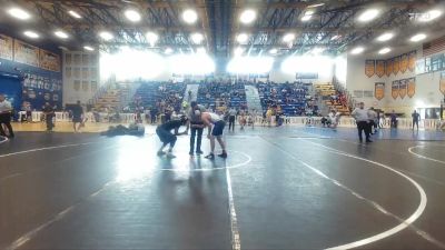 157 Blue Round 1 - DANTRELLE WOMACK, Cypress Creek H S vs Cameron Haines, South Dade