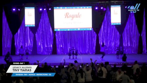 Legacy Allstars - Tiny Tiaras [2025 L1 Tiny - Novice - Restrictions - D2 Day 1] 2025 The American Royale Sevierville Nationals