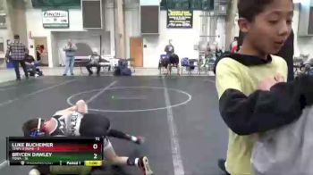 72 lbs Round 1 (8 Team) - Brycen Dawley, POWA vs Luke Bucheimer, Terps Xtreme